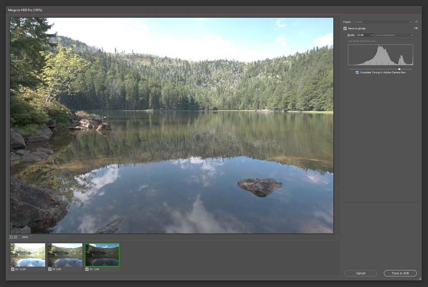 hdr preview window
