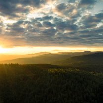 bavarian_forest_sunset_with_lens_flare
